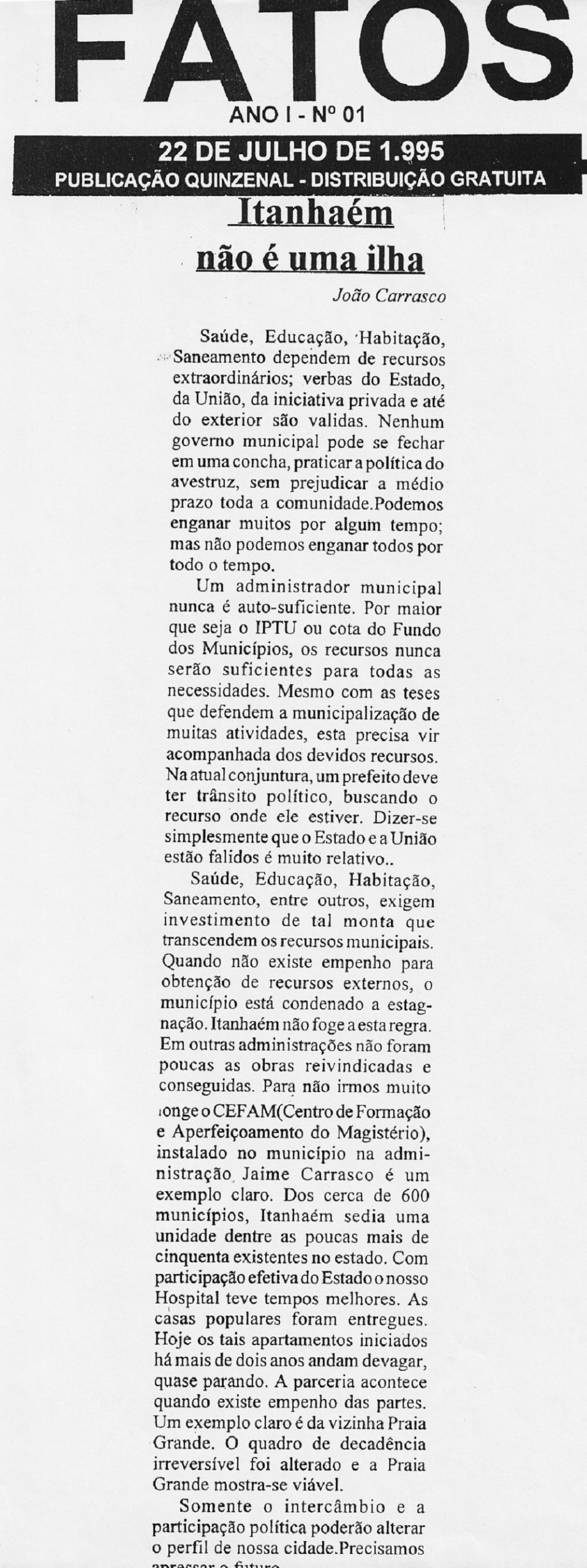 Calaméo - Jornal Ilha Repórter Janeiro #1 146